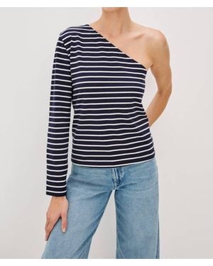 Rails Sara One Shoulder Top - Blue
