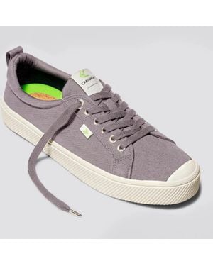 CARIUMA Oca Low Sneakers Mystic Canvas Low Top Skate Shoes Gal627 - Blue