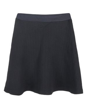 Sandro Sandro Textured Mini A-Line Skirt - Blue
