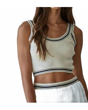 By Together Ace Charm Bralette Top - Green