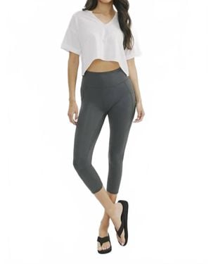 Kancan Feeling Fit Active Wear Leggings - Blue