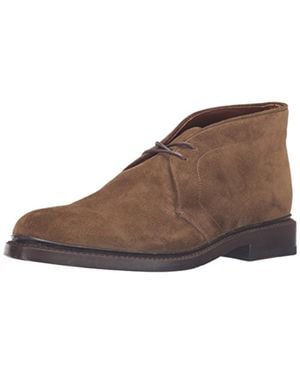 Frye Jones Suede Lace Up Chukka Boots - Brown