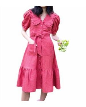 Afternoon Sustainable Threads The Josephine Dress - Pink
