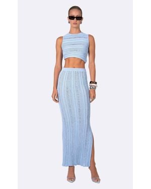 NonChalant Label Lilia Maxi Skirt - White