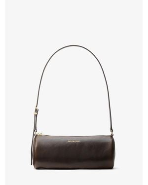 Michael Kors Outlet Ashton Small Burnished Pochette - Gray