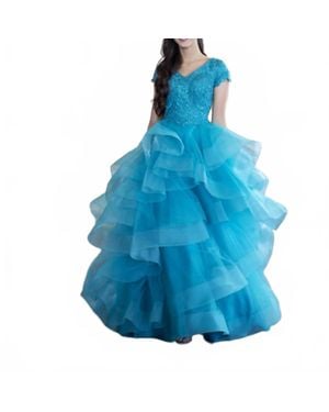 Ellie Wilde Prom Dress - Blue