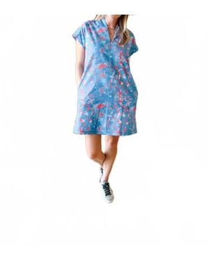 Brooke Wright Nancy Dress - Blue