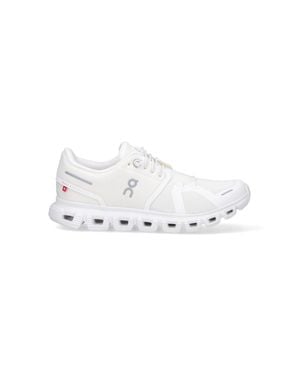 On Shoes Cloud 6 Mesh Sneakers - White
