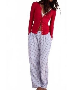 Free People Be Mine Pant - Red