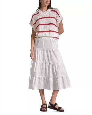 Elan Sweater Top Midi Dress - Multicolor