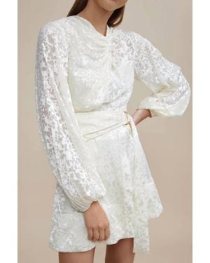 Acler Cream Burling Dress - Natural