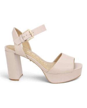 Carrano Maria Platform Sandal - White