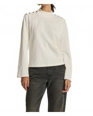 Nation Ltd Neda Long Sleeve Top - White