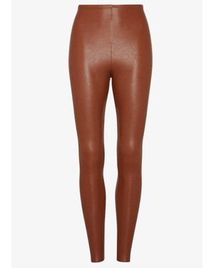 Commando Faux Leather Legging - Brown