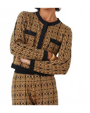 Suncoo Geroma Cardigan Sweater - Metallic
