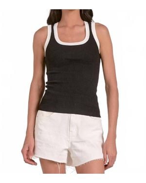 Elan Chloe Tank - Black