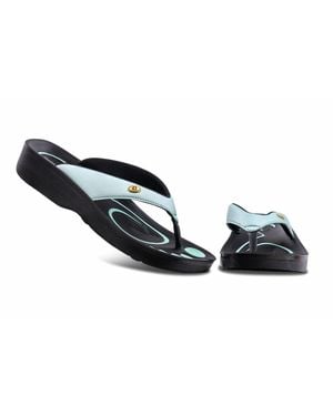 AEROTHOTIC Comfortable Orthotic Flip-Flops Sandal - Black