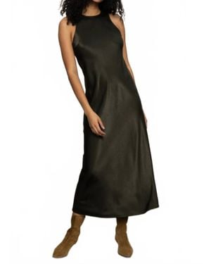 Sanctuary Everday Satin Dress - Black