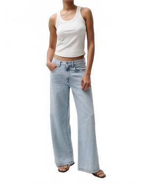 Pistola Jadyn Low Slung Palazzo Jeans - Blue