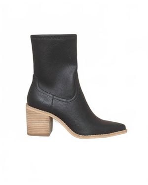 Oasis Society Vienna Sleek Ankle Hugging Bootie - Black