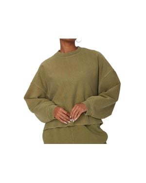 Champion Reverse Weave Crewneck Sweatshirt - Green