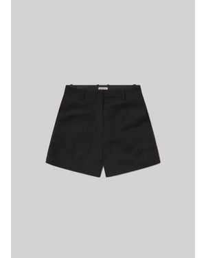 LUSANA Ailor Linen Short - Black