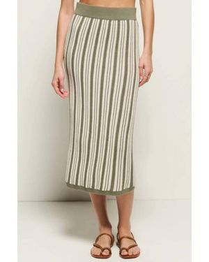 Nation Ltd Mirella Sweater Skirt - Brown