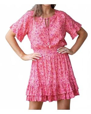 Walker & Wade Courtney Mini Dress - Pink