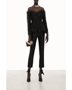 Zimmermann Prima Off Shoulder Bodice - Black