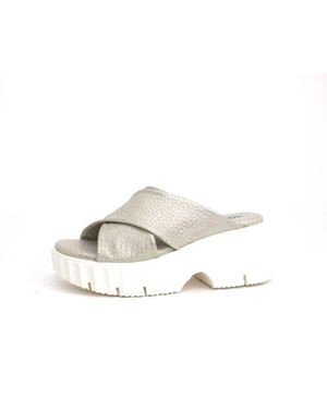 Softwaves Marini Platform Wedge Sandals - White