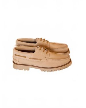 Bobbies Betlem Boat Shoes - Natural