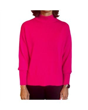 Hinson Wu Eden Long Sleeve Sweater - Pink