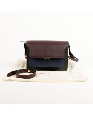 Marni Trunk Medium Shoulder And Crossbody Bag - Brown