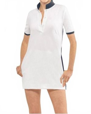 Gretchen Scott Serve It Up Mini Dress - White