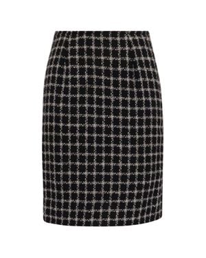 Versace Gianni Knee-Length Pencil Skirt - Black