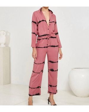 SWF Relaxed Jumpsuit - Red