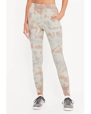 Project Social T Wilderness Tie Dye Thermal Pant - Natural