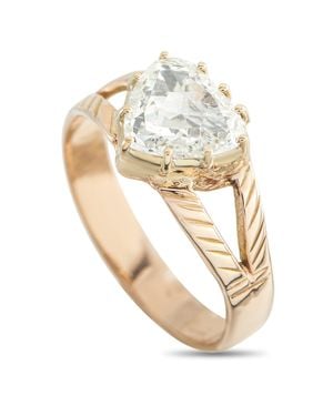 LB Exclusive Antique English 9K Rose 1.21Ct Diamond Ring Mf37-05178265 - Metallic