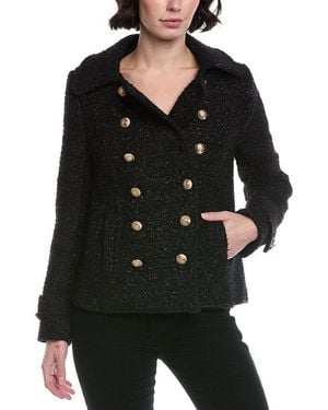 Stellah Tweed Jacket - Black