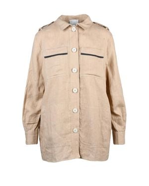 Eleventy Linen Shirt - Natural
