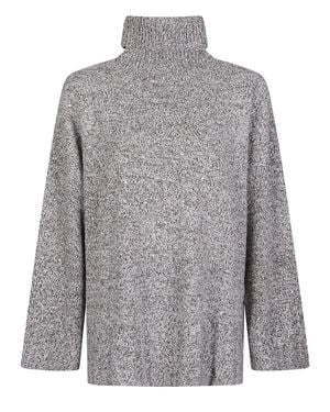 Pinko Dresda Turtle Neck Polyamide-Blend Turtleneck - Gray