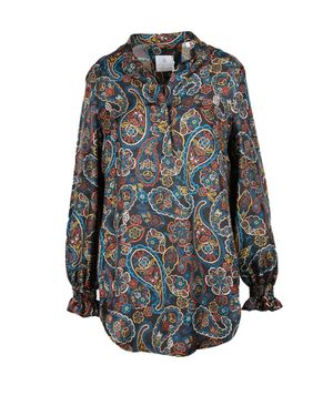 Trame Auree Silk Shirt - Gray