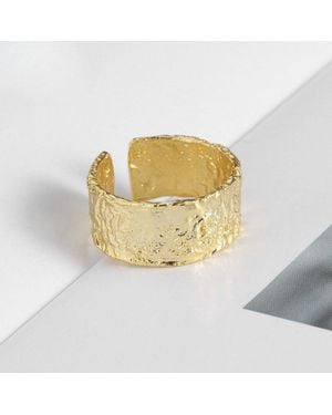 Fashnzfab Bold Ring (Adjustable) - Metallic