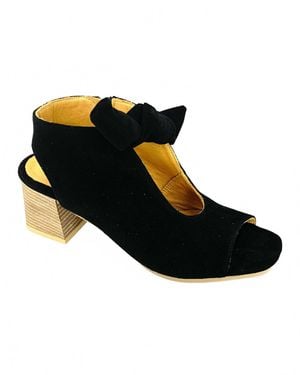 BUENO Ellie Sling-Back Heel - Black