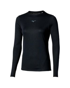 Mizuno Tech Thermal Charge Breath Long Sleeve Tee - Blue