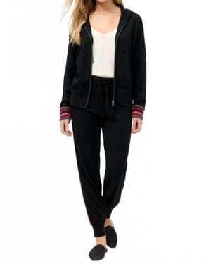 Johnny Was Crochet Jogger - Black