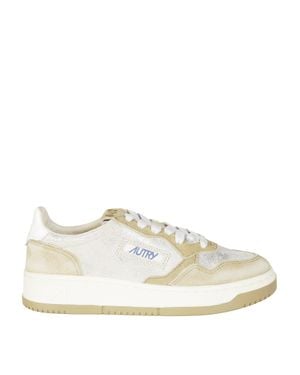 Autry Off- Medalist Low Sneakers - White