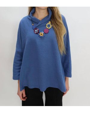 Sydney Project Seersucker Criss Cross Tunic - Blue