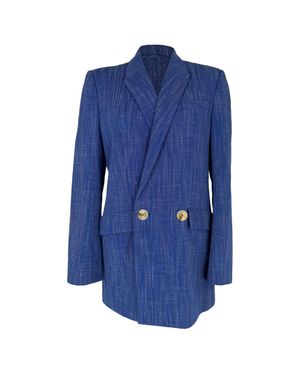 Galvan London London Double-Breasted Blazer - Blue