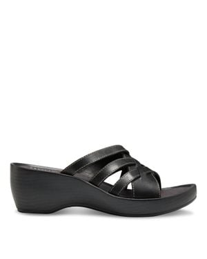 Eastland Poppy Wedge Sandal - Black